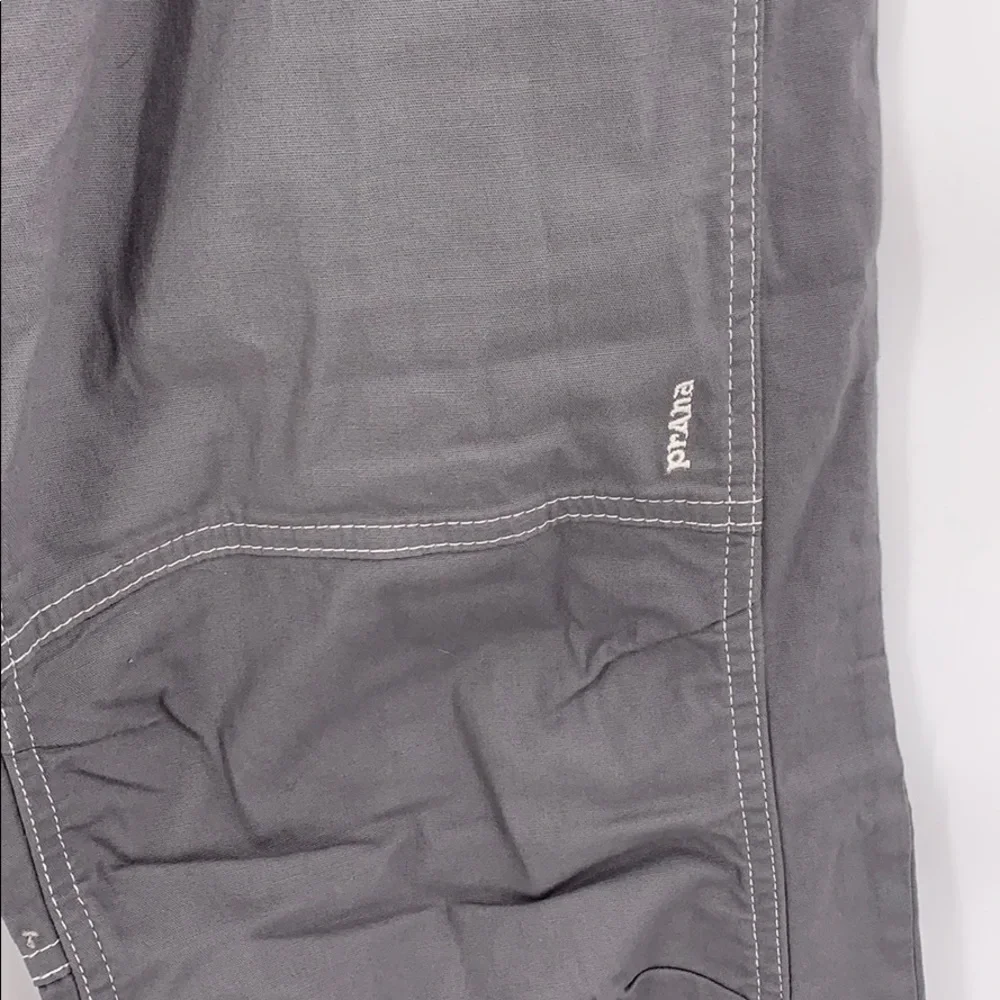 GUC Prana grey organic cotton pants size large - Picture 7 of 10